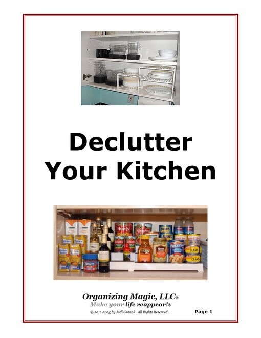 You can purchase Declutter Your Kitchen on our website.