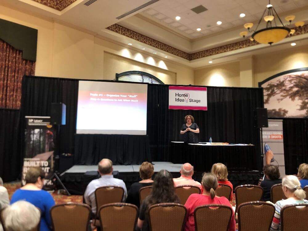 Jodi Granok presented at the 2019 Home Show in St. Charles, MO.