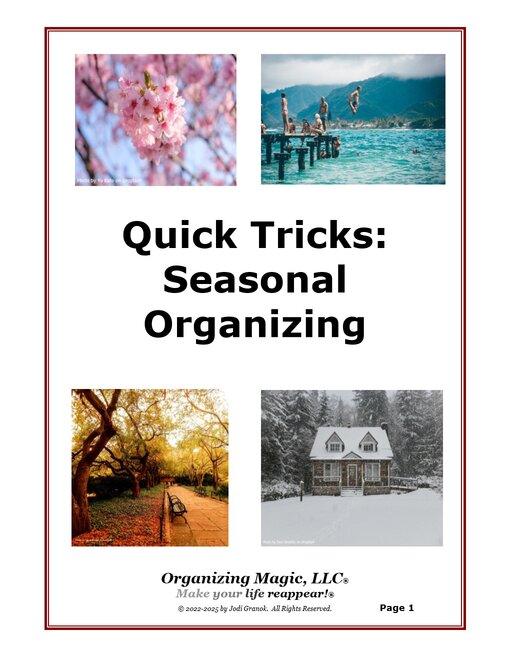 You can purchase Seasonal Organizing on our website.